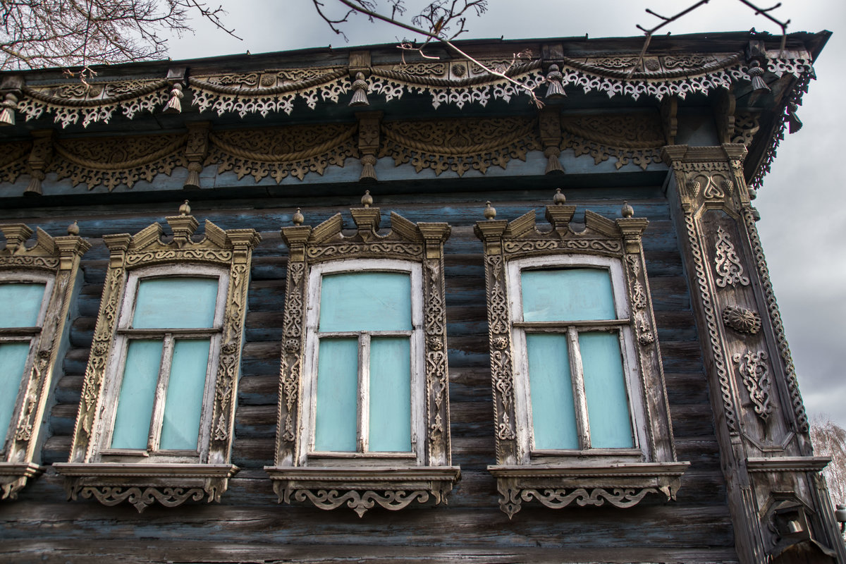 дом с наличниками фото