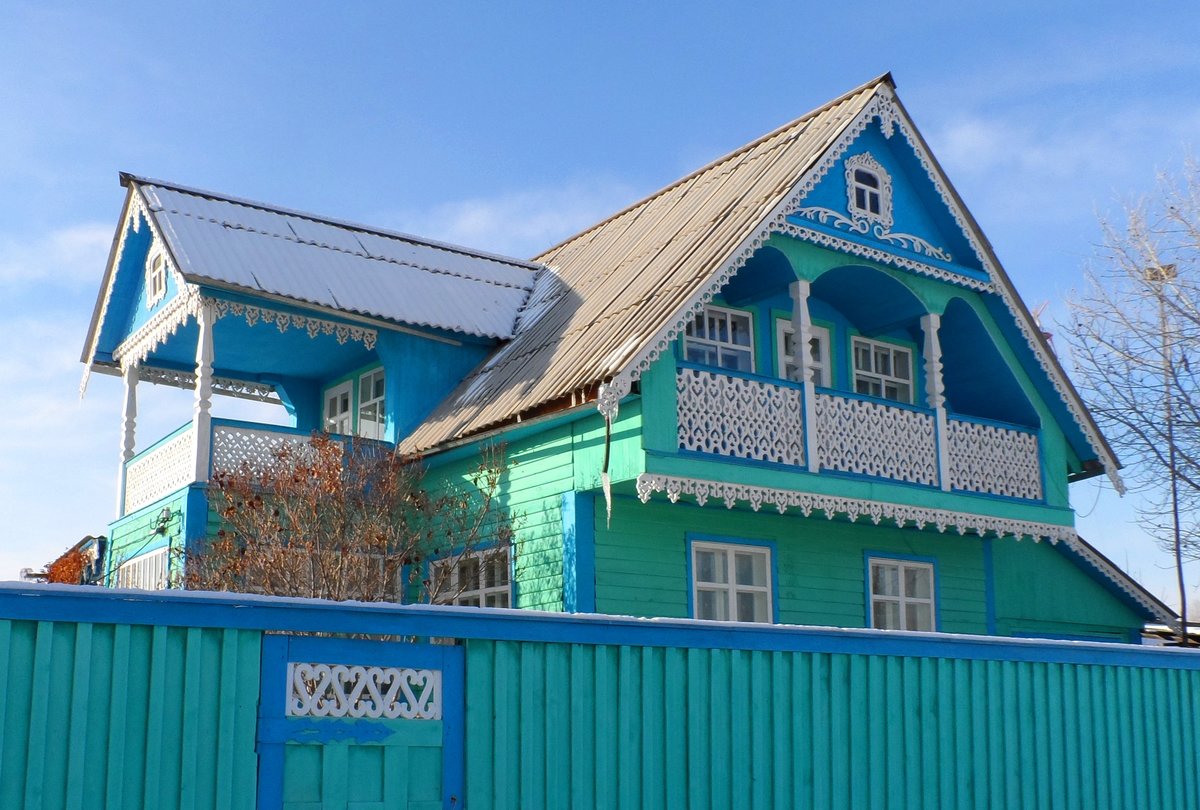 дом в деревне фото