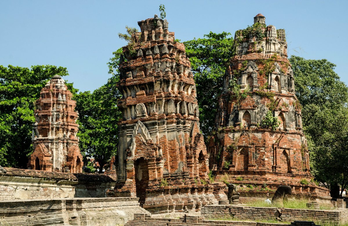 древняя столица аюттайя фото