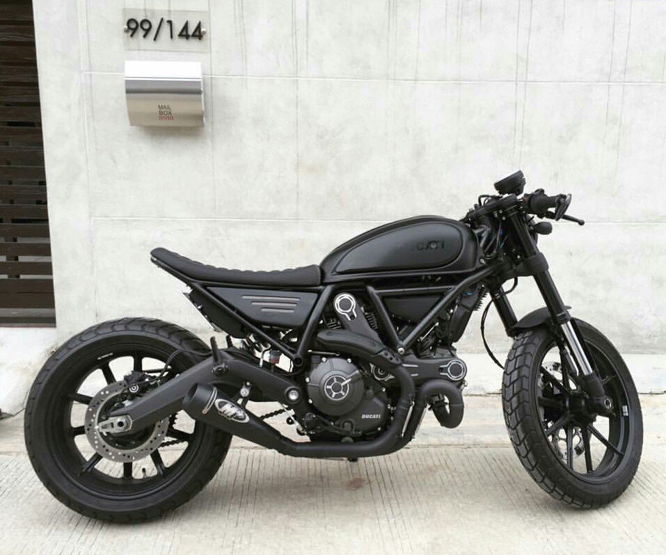ducati scrambler custom фото