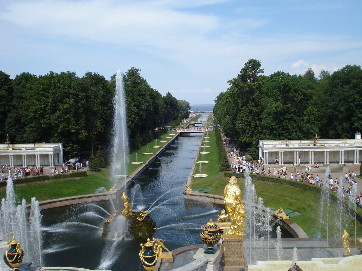 дворцово парковый ансамбль петергоф фото