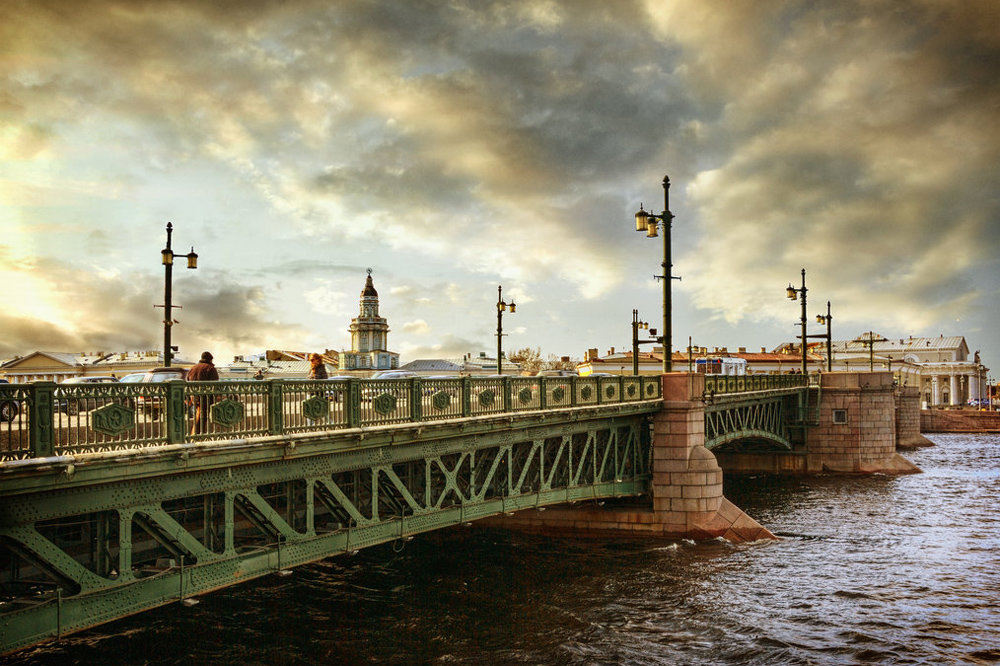 дворцовый мост в санкт петербурге фото