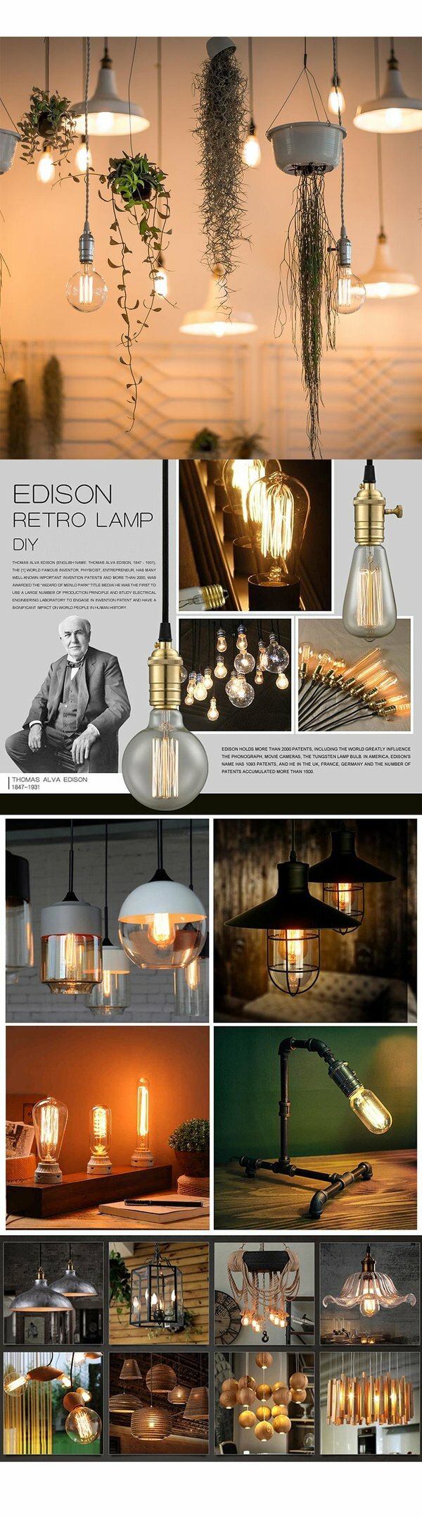 edison light bulb фото