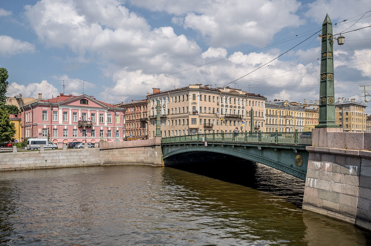 египетский мост в санкт-петербурге фото