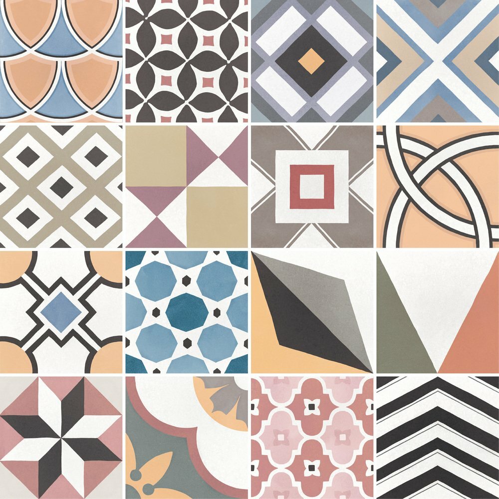 equipe caprice deco patchwork colours 20х20 фото