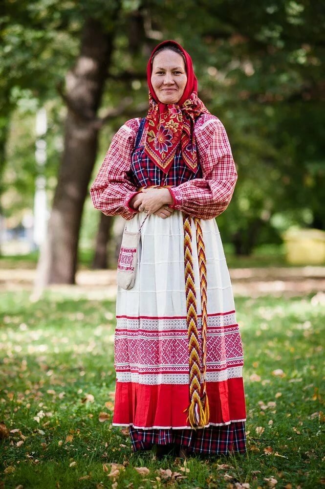 этнографический русский народный костюм фото