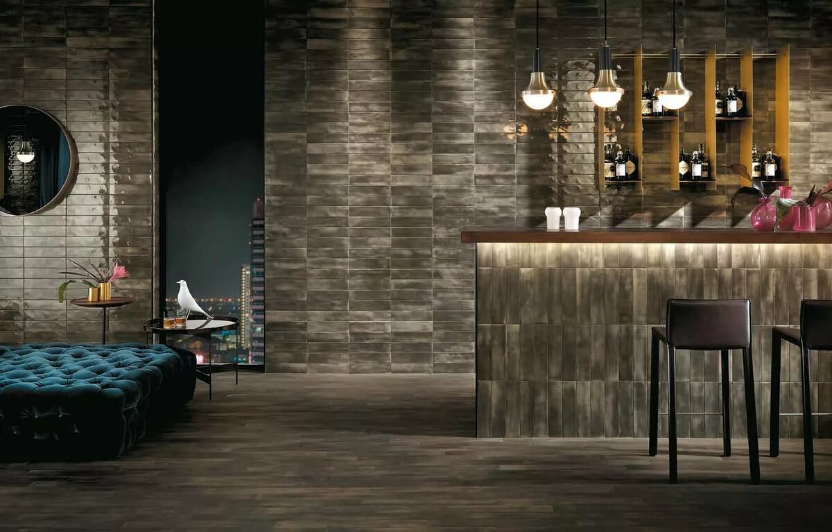 fap ceramiche brickell grey gloss фото