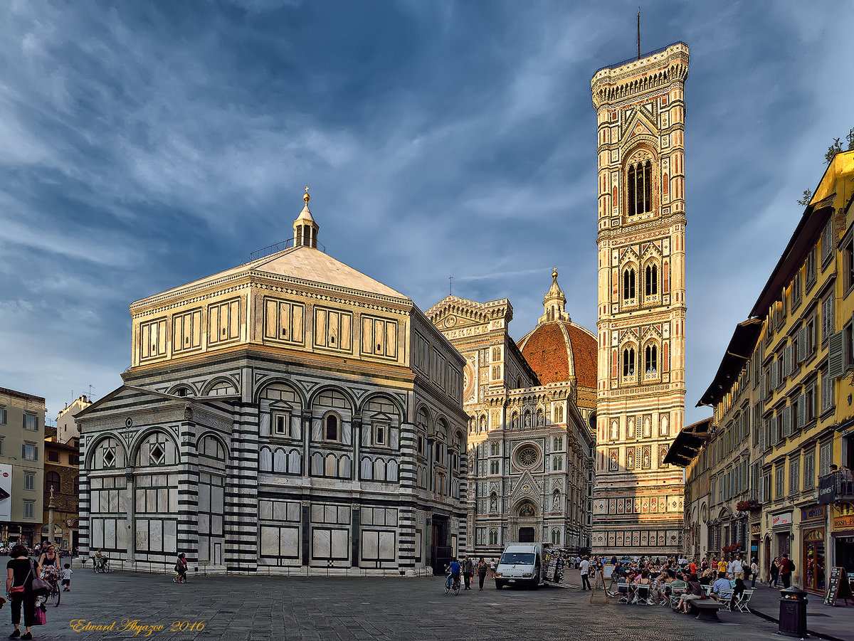 firenze piazza del duomo флоренция фото