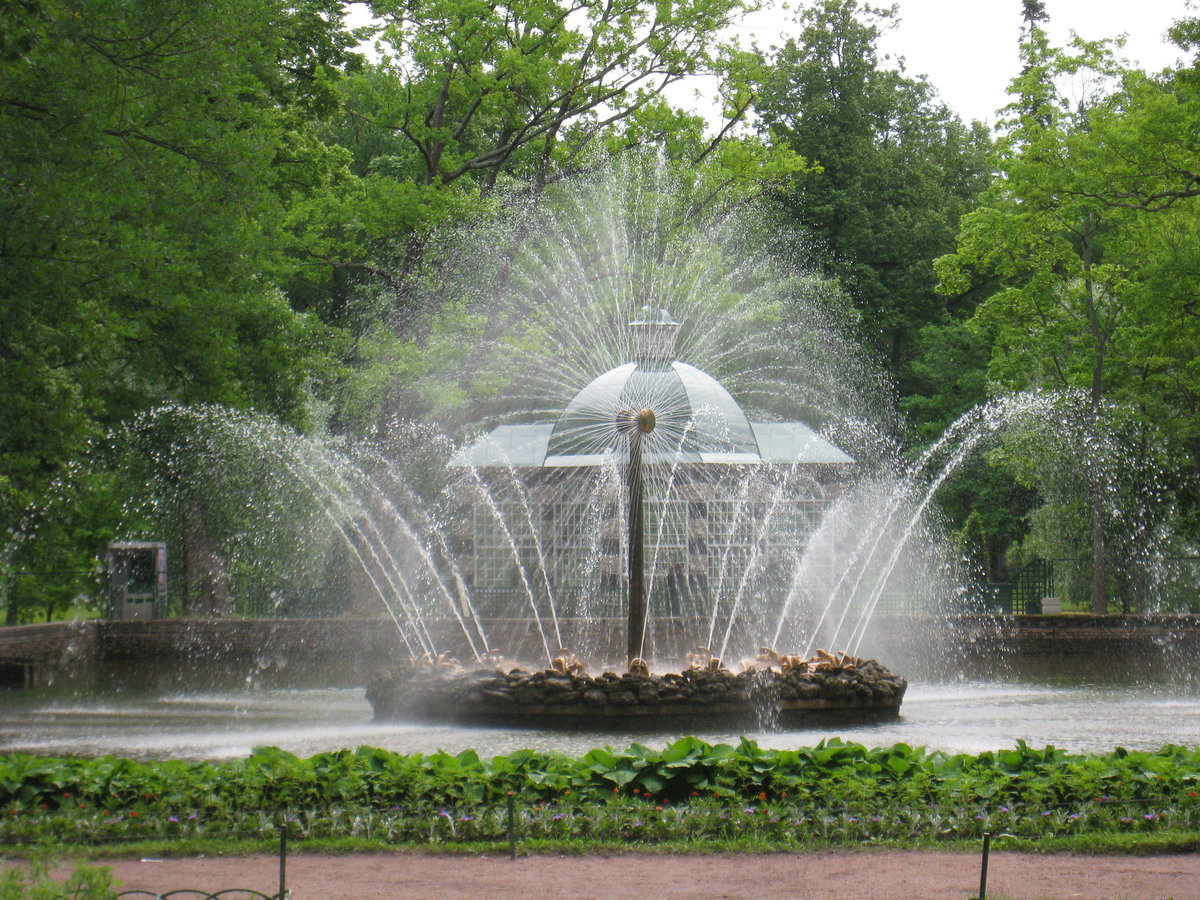 фонтан солнце в петергофе фото