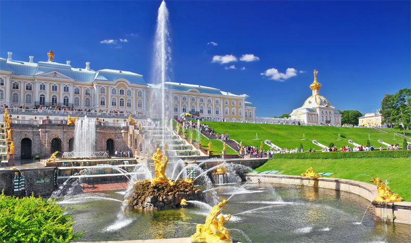фонтаны петергофа фото