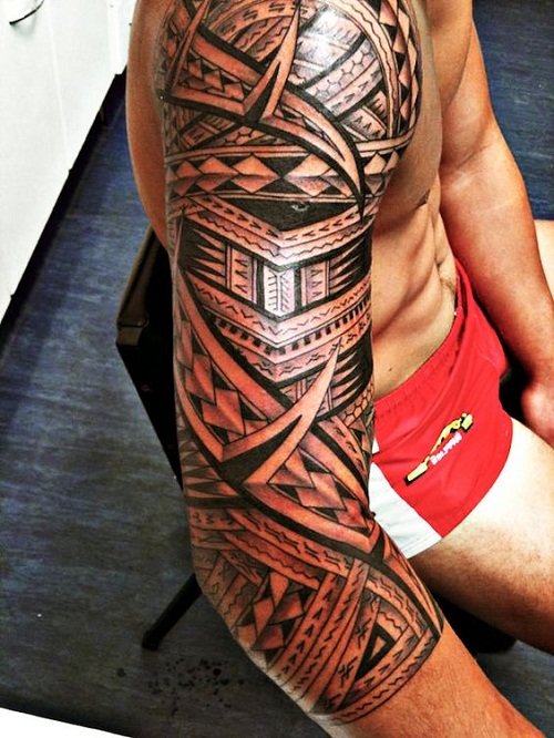 forearm samoan tattoo татуировки фото