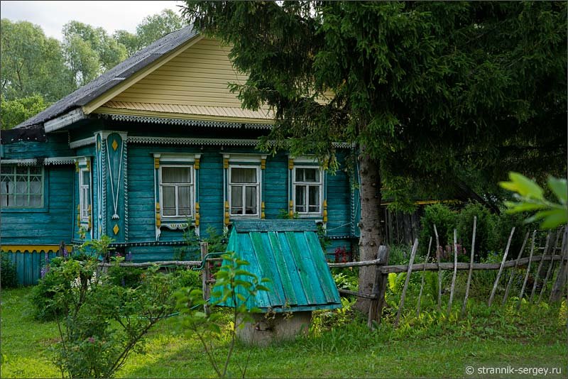 фото дома в деревне летом фото