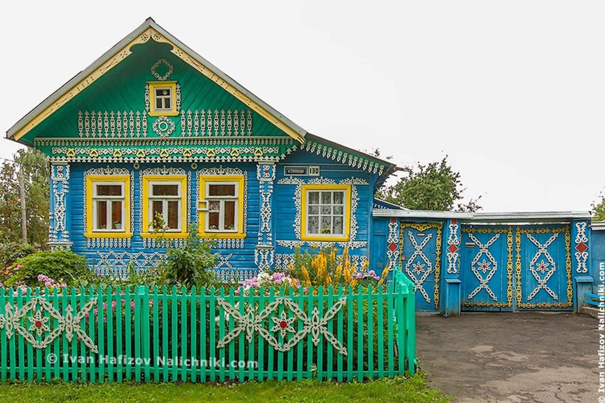 фото красивых деревенских домов в россии фото
