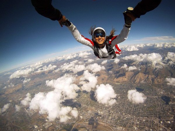 фото с gopro skydiving фото