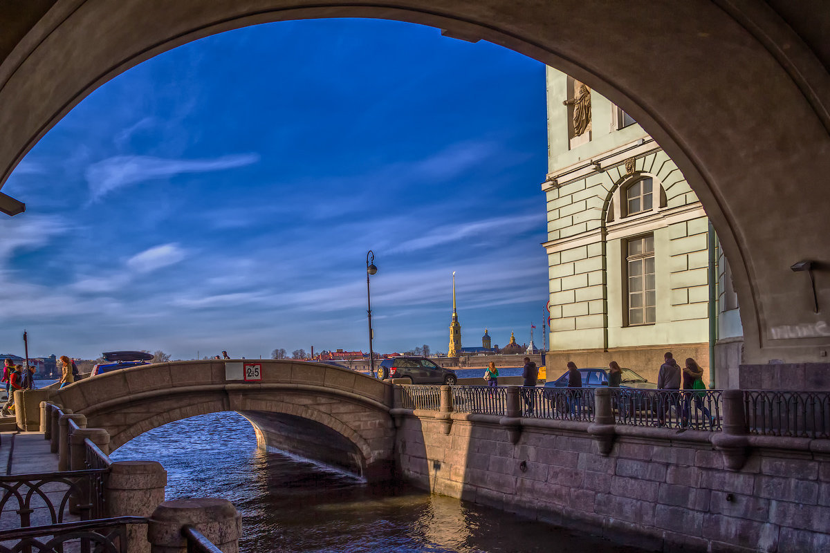 фото спб зимняя канавка фото