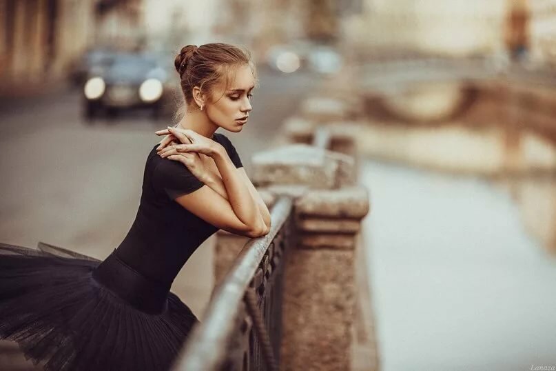 фотографии балерин на мосту фото