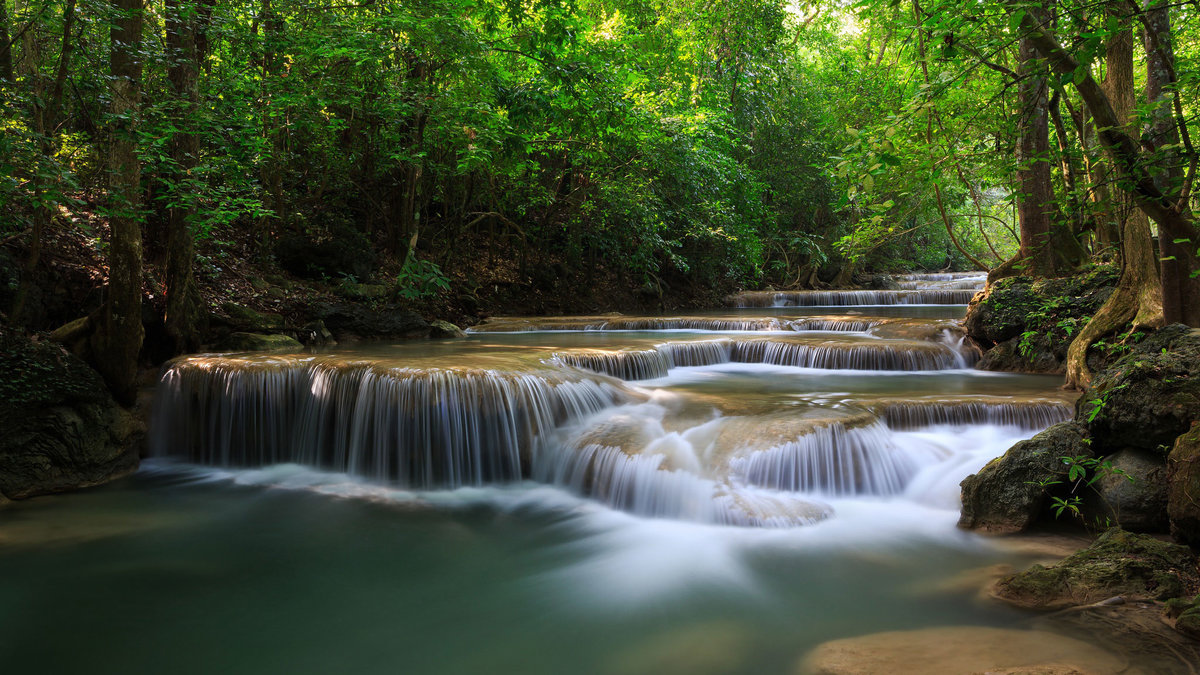 фотообои на рабочий стол водопады природа на весь экран фото