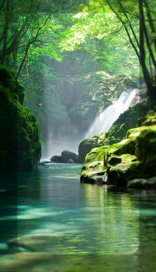 фотообои водопад фото