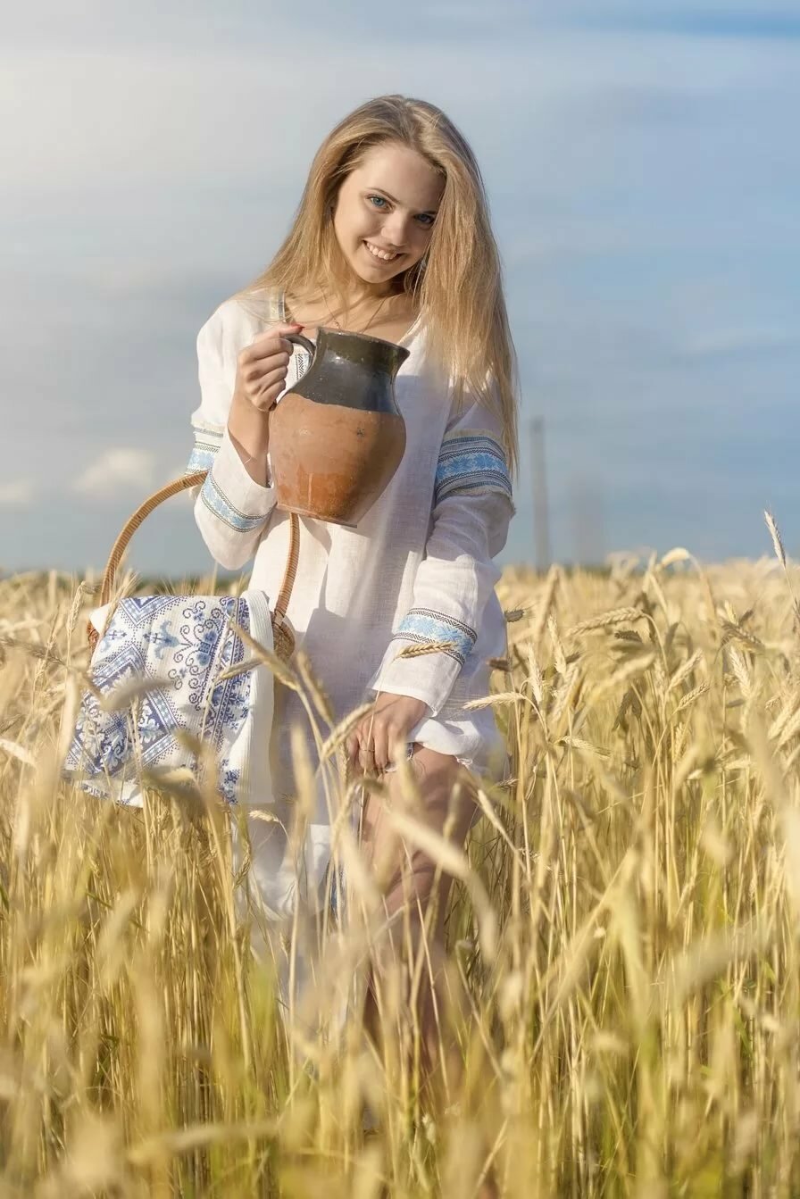 фотосессия в поле фото
