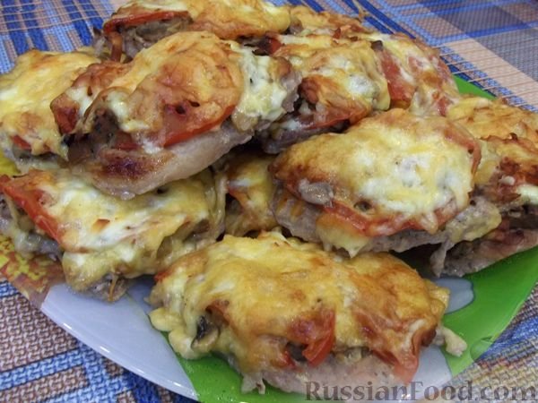 французские отбивные в духовке фото