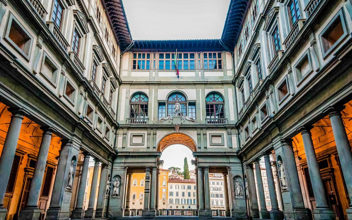 галерея уффици во флоренции фото