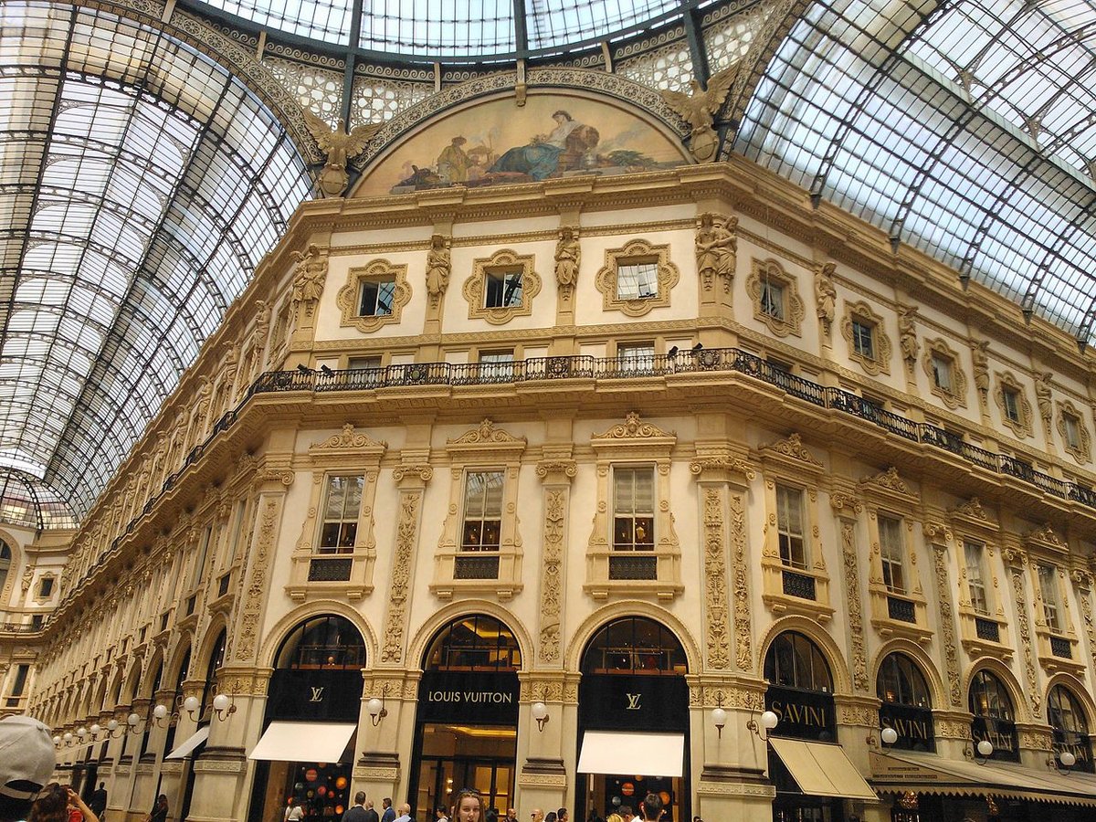 galleria vittorio emanuele ii милан фото
