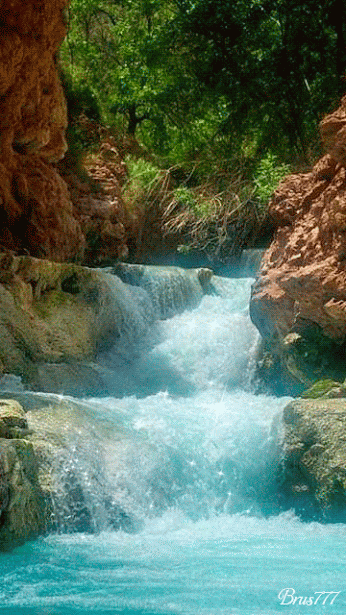 гиф картинка водопад фото