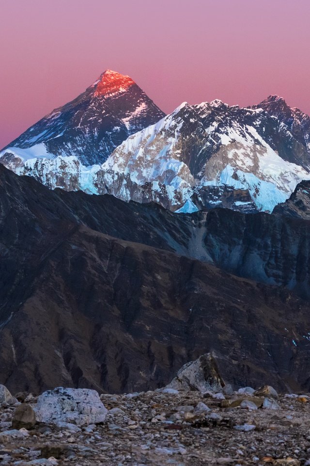гималаи эверест высота фото