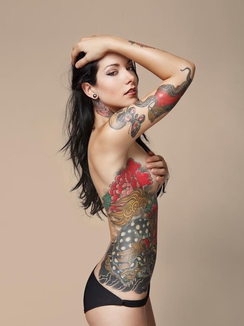 girl tattoo body фото