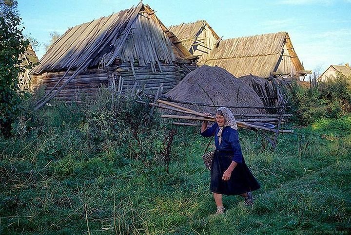 глухая деревня в россии фото