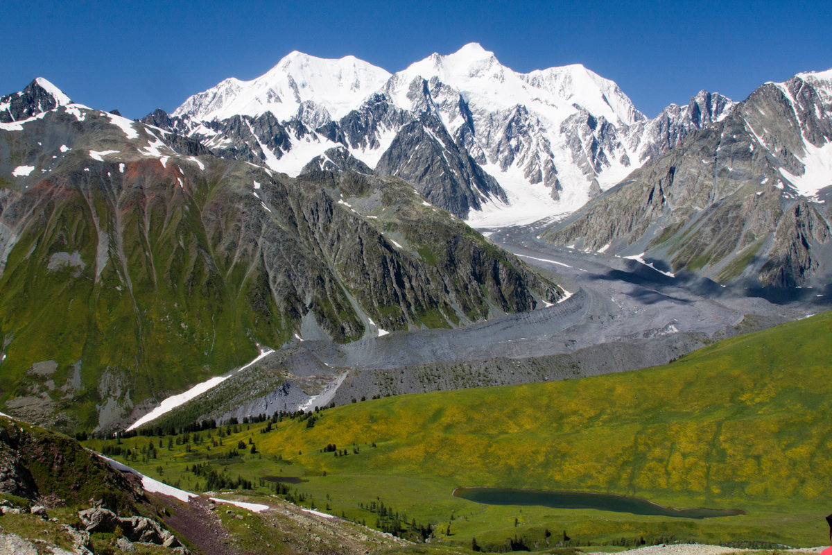 гора белуха фото