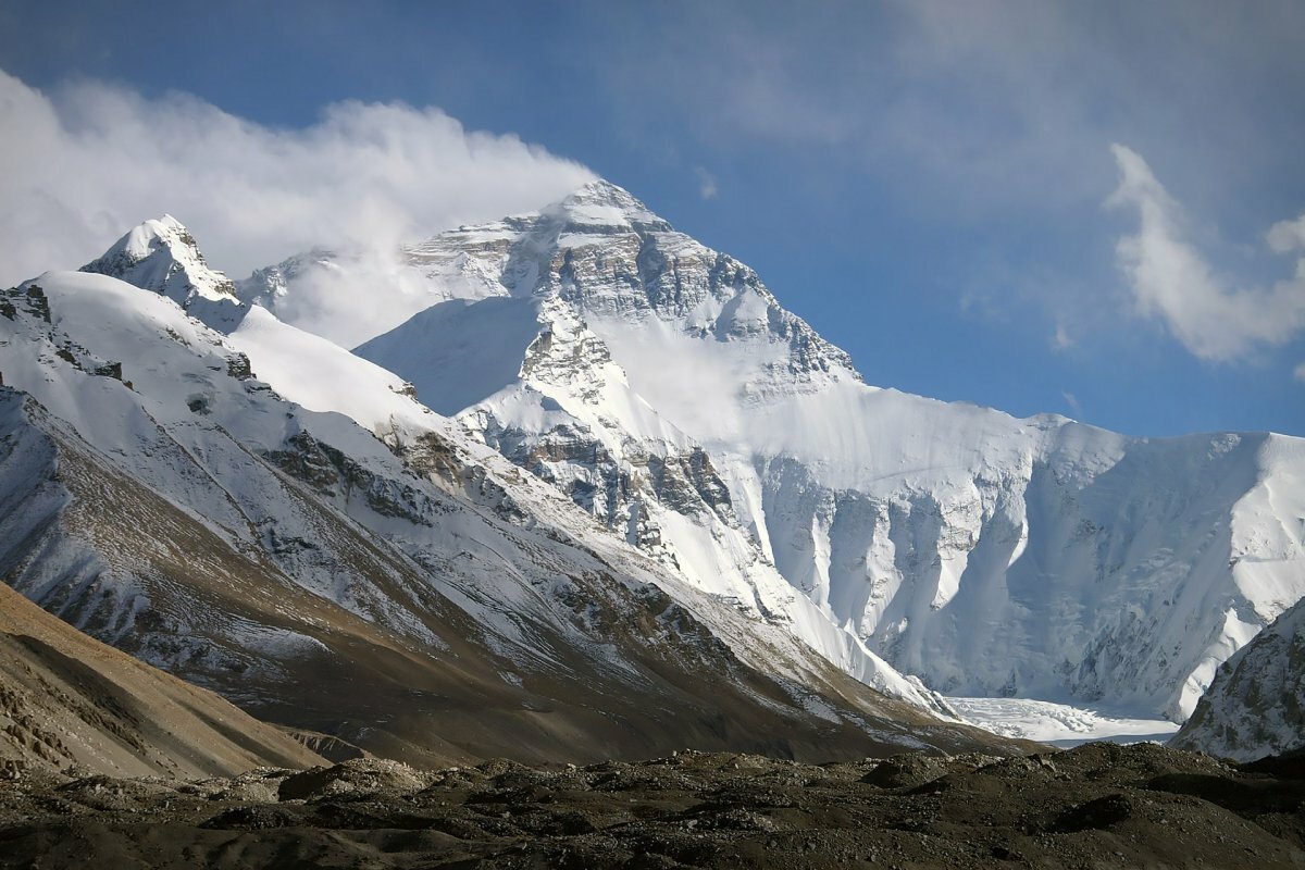 гора эверест гималаи фото