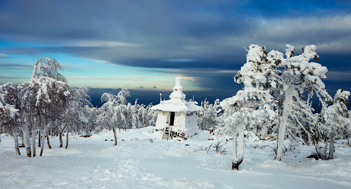 гора качканар фото зима фото