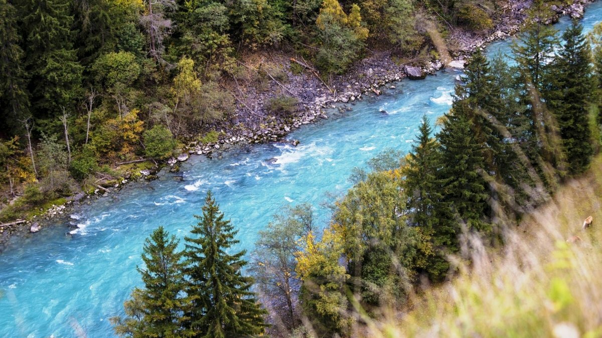 горная река фото