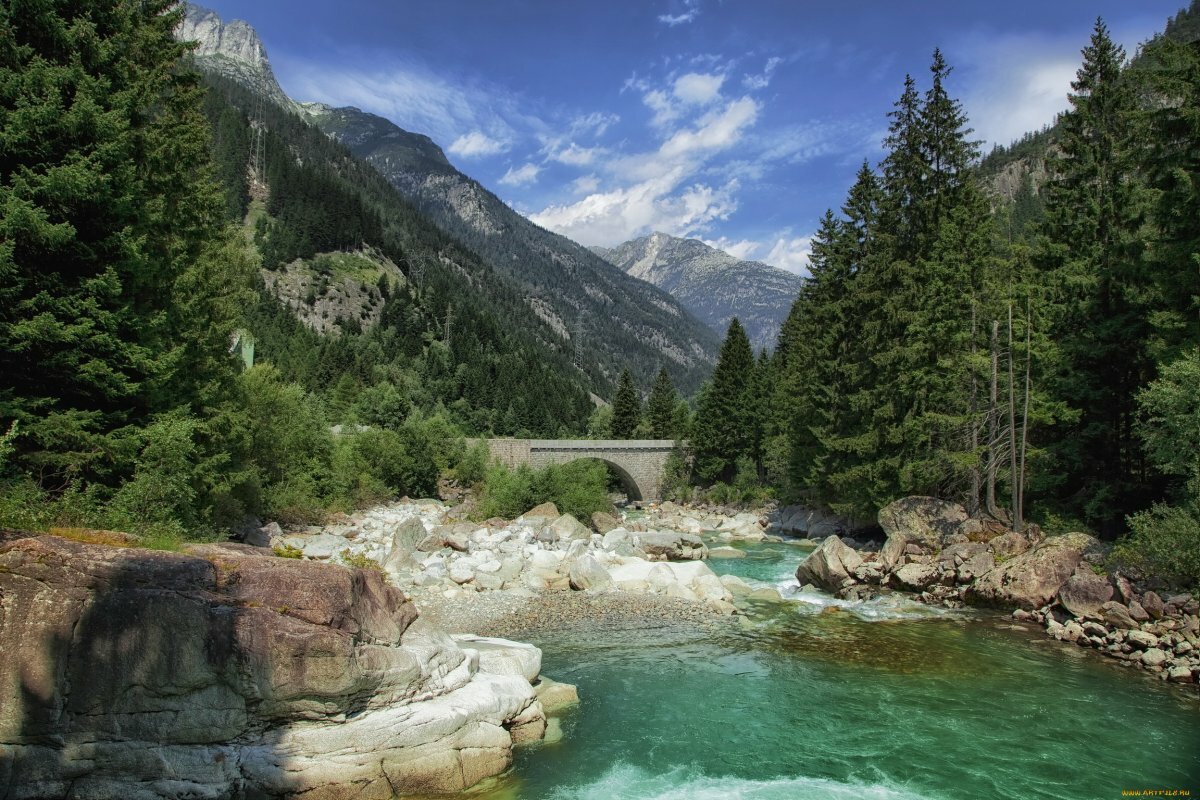 горная река красивые фото