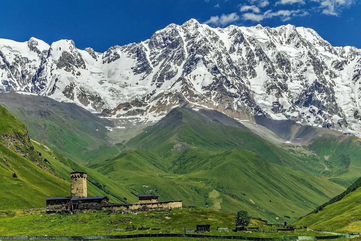 горная сванетия грузия фото
