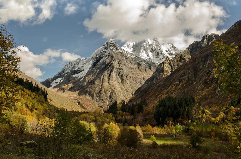 горы домбай фото красивые фото