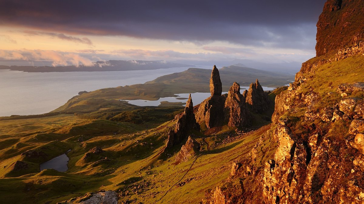 горы шотландии фото