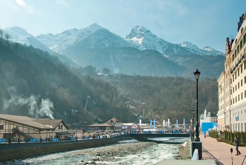 горы сочи роза хутор фото