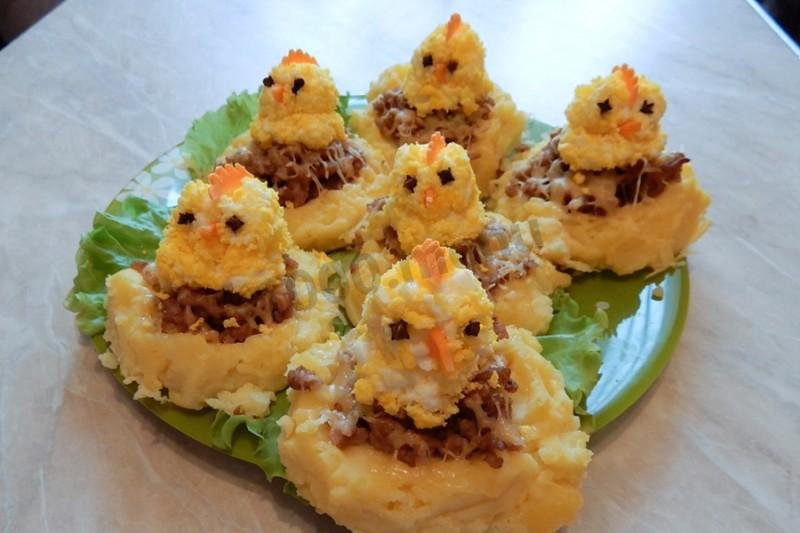 горячие закуски из картофеля праздничные фото