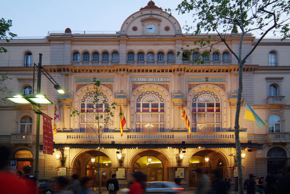 gran teatre del liceu барселона фото
