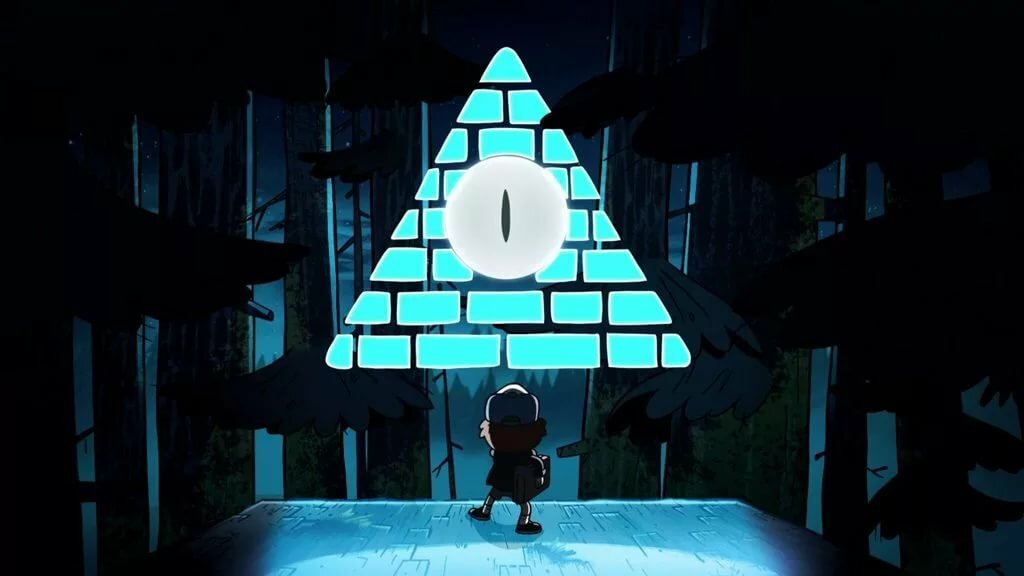 gravity falls bill cipher wallpaper фото