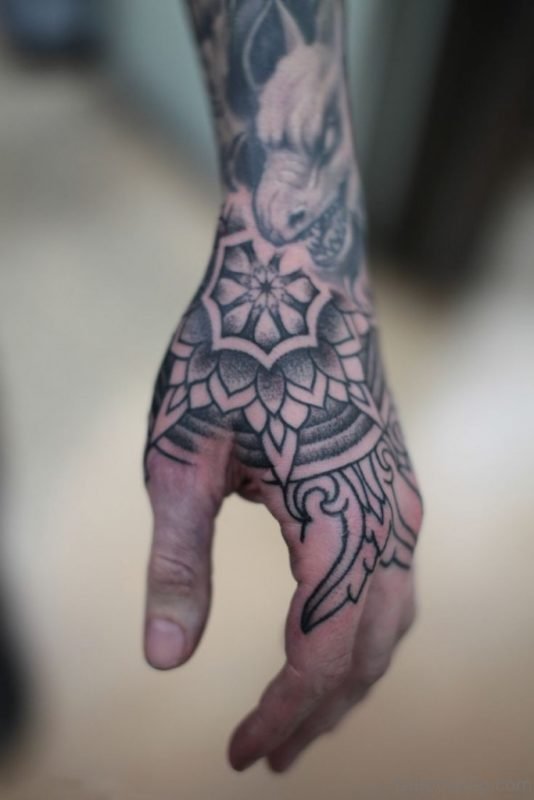 hand tattoo фото