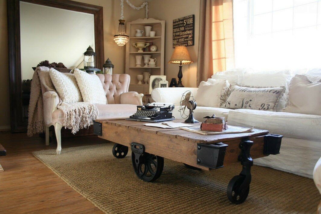 home decor rustic living room couch фото