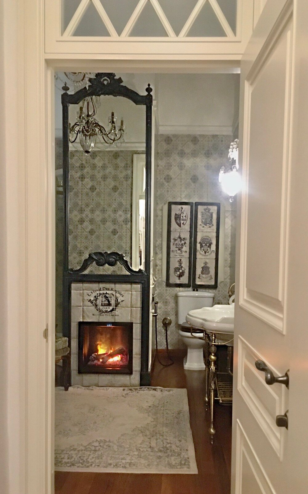 houzz классический камин фото