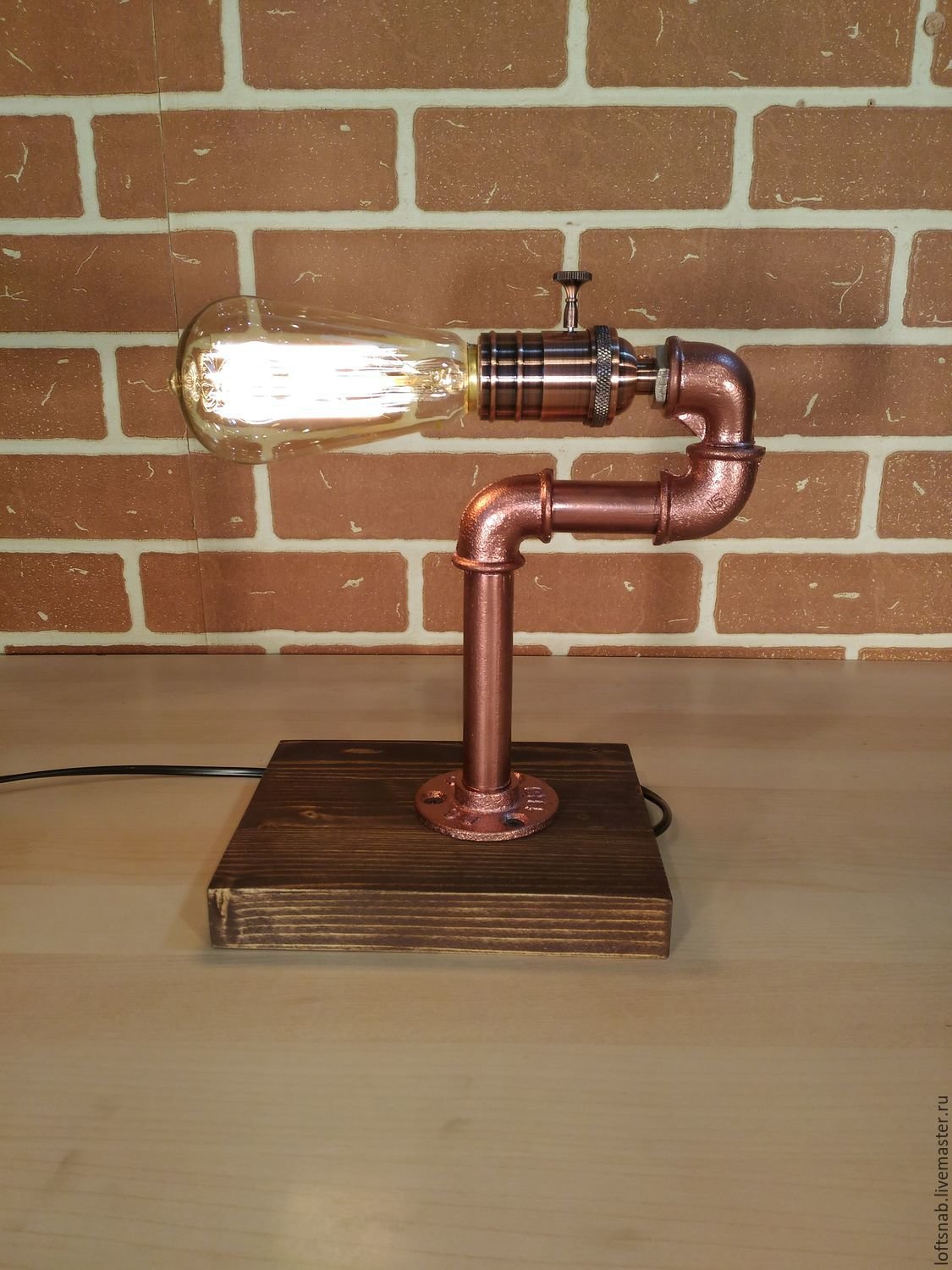 industrial pipe lamp фото