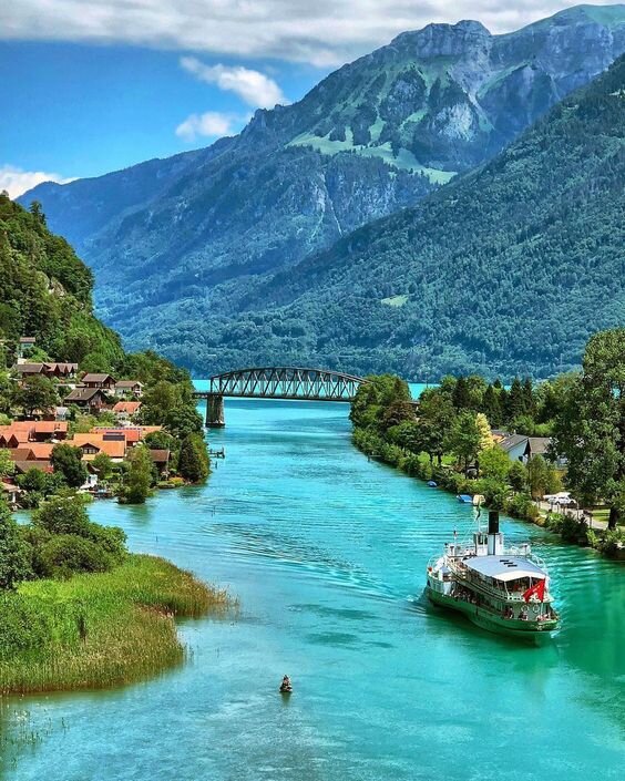 interlaken в швейцарии фото