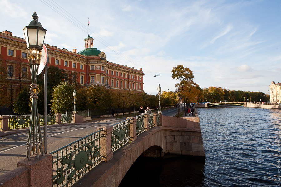 инженерный мост в санкт-петербурге фото