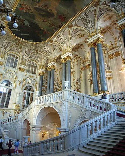 иорданская лестница растрелли фото