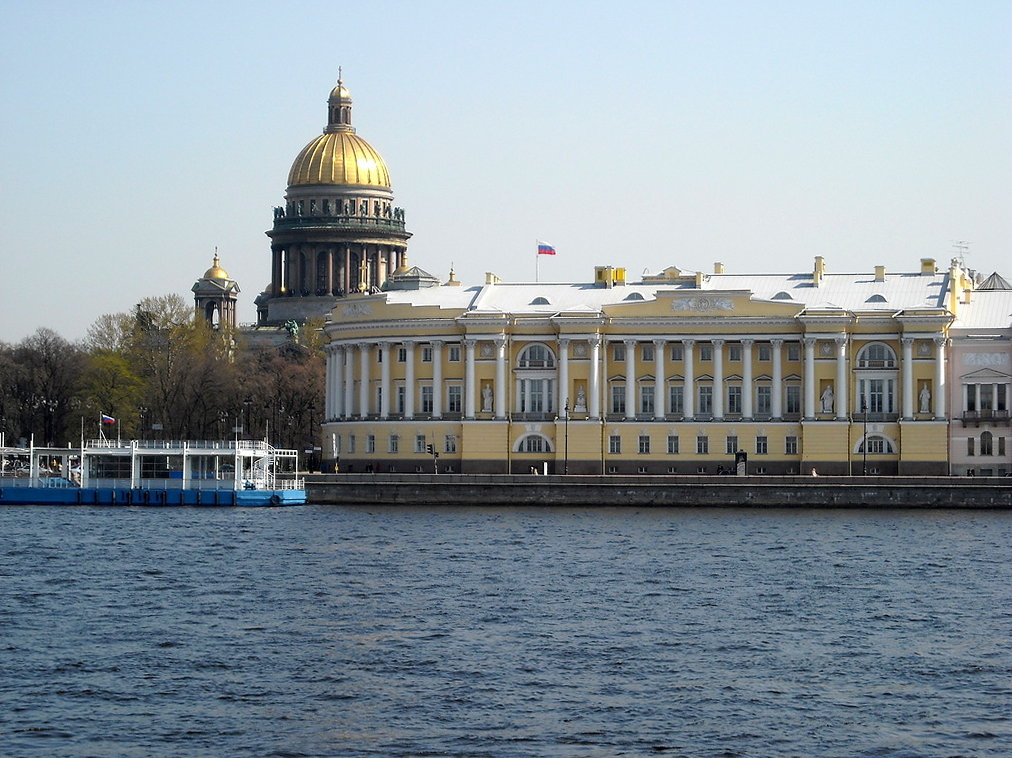 исакиевский собор с невы фото